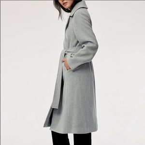 babaton robbie wool coat
